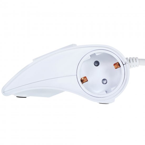 Удлинитель бытовой Старт 5 розеток с заземлением 3x1 мм 1.5 м цвет белый