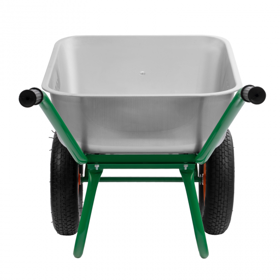 Тачка садовая двухколесная усиленная 320 кг/100 л