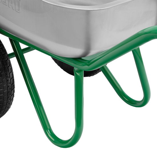 Тачка садовая двухколесная усиленная 320 кг/100 л