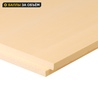 Экструдированный пенополистирол XPS 100 мм Укна Т-15 585x1185 мм 0.69 м²