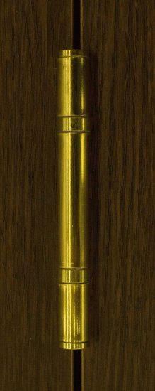 Петля без врезки Punto 200-2B/HD 75x2.5 мм цвет матовое золото