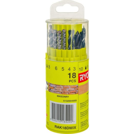 Набор сверл Ryobi RAK18DMIX