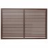 Экран для радиатора 60x90 см ПВХ цвет венге