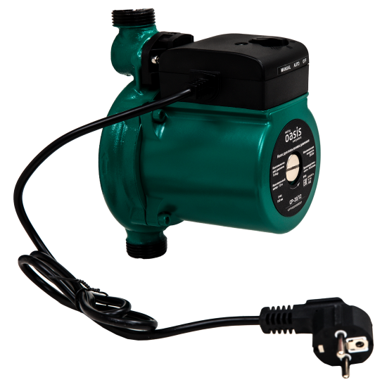 Насос повышения давления Oasis CNP 20/12 195 мм с гайками 3/4