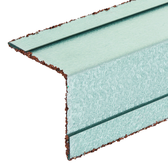 Угол внутренний гранулят Hauberk 1.25 м. терракотовый