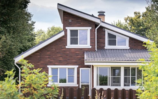 Фасадная плитка Hauberk 2.0 м² терракотовый