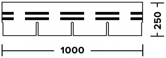 Фасадная плитка Hauberk 2.0 м² терракотовый