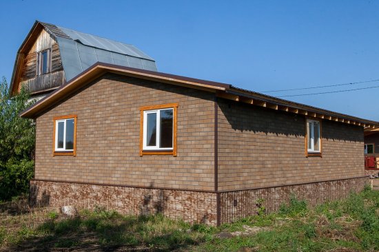 Фасадная плитка Hauberk 2.0 м² песчаный