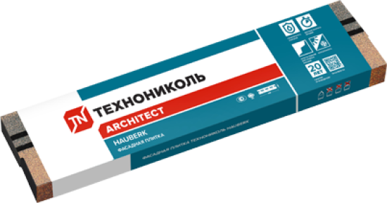 Фасадная плитка Hauberk 2.0 м² песчаный