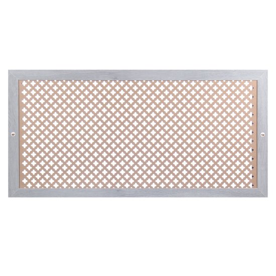 Экран для радиатора Готико 120x60 см цвет дуб серый