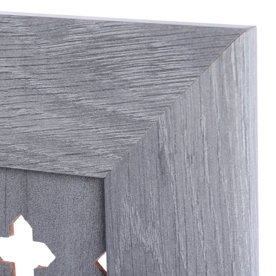 Экран для радиатора Готико 120x60 см цвет дуб серый