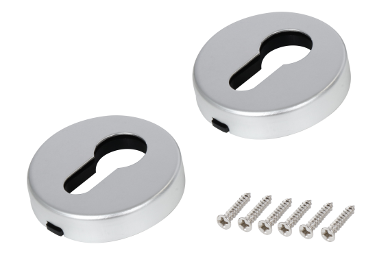 Накладка на цилиндр E SC CHROME, цвет хром