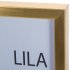 Рамка Inspire Lila цвет золото размер 15x20 см