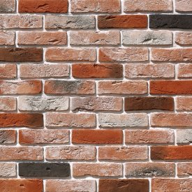 Камень искусственный White Hills Лондон Брик темно-оранжевый 1.16 м²