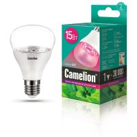 Электрическая светодиодная лампа лампа для растений Camelion LED15-PL/BIO/E27