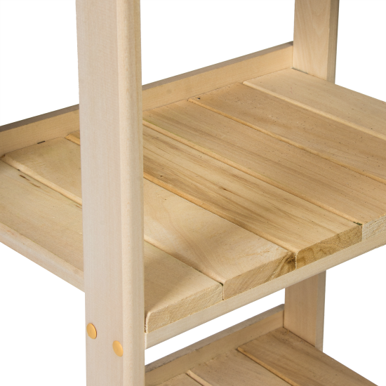 Стеллаж для бани с 4 полками