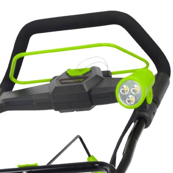 Снегоуборщик аккумуляторный GREENWORKS Бесщёточный GD40ST 51 см 40 В 1x4 Ач АКБ и ЗУ в комплекте