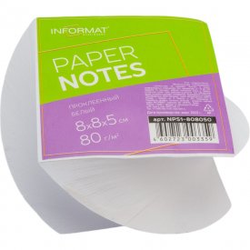 Проклеенный блок для записи INFORMAT NPS1-808050