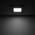 Светильник встраиваемый Gauss Backlight BL123 квадрат 6 и 3 Вт свет холодный белый