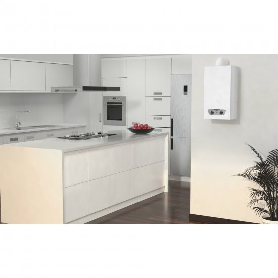 Проточный газовый водонагреватель Ariston Fast R 27 кВт 14 л/мин белая