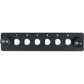 Адаптерная панель NIKOMAX NMF-AP06SFC-P-BK