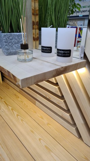 Декоративный брусок сращенный 19x29x2200 мм хвоя сорт Экстра прямой