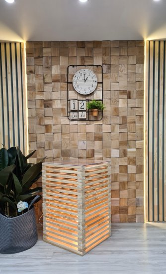 Декоративный брусок сращенный 19x29x2200 мм хвоя сорт Экстра прямой