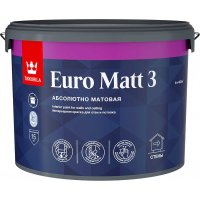 Интерьерная краска для стен и потолков Tikkurila EURO MATT 3