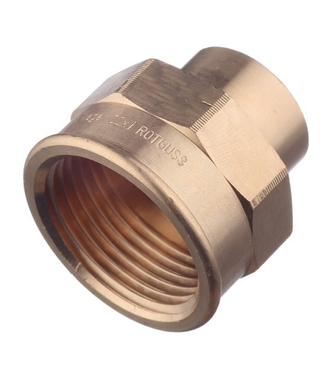Муфта Viega под внутреннюю пайку 15 мм х 3/4 ВР(г) медная