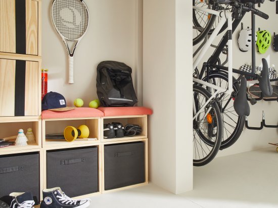 Короб Spaceo KUB 31x31x31 см 29.7 л полипропилен цвет чёрный