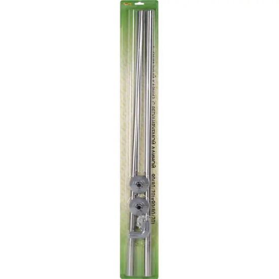 Карниз для ванной Vidage угловой 90x90 см цвет хром