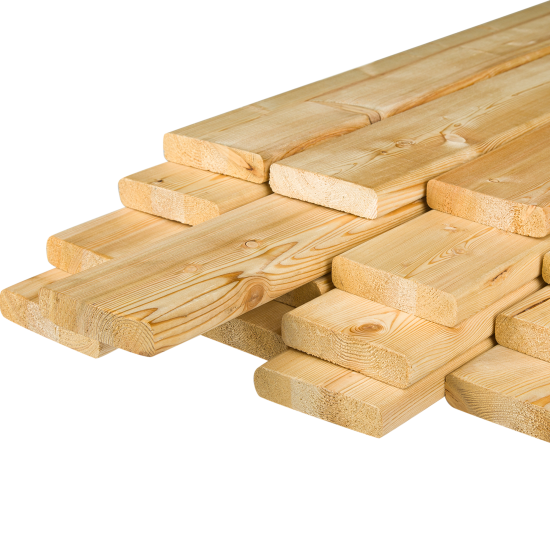 Планкен строганый с фаской 20x90x2000 мм лиственница