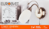 Бра Eurosvet Ginevra 22080/1 цвет античная бронза