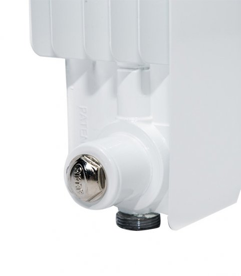 Радиатор биметаллический Rifar Monolit Ventil MVR 500 мм 6 секций 3/4 нижнее правое подключение белый