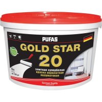 Морозостойкая акрилатная краска Pufas GOLD STAR 20