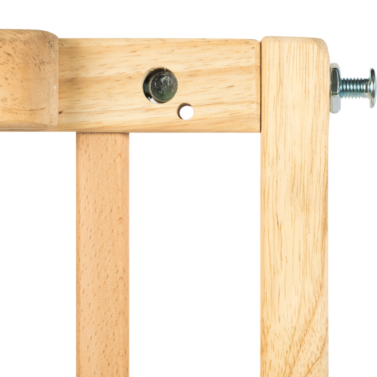 Барьер для защиты детей раздвижной, 105.5 см, бук/металл