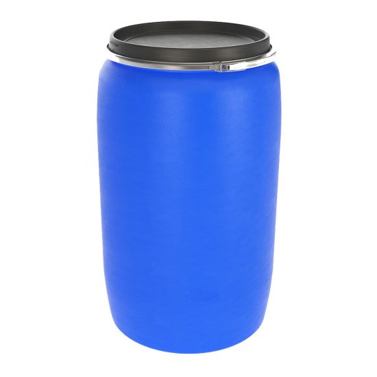 Бочка для жидких/сыпучих веществ ЗТИ Опен Топ 227 л полиэтиленовая широкая горловина