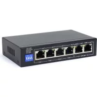 Шестипортовый коммутатор Amatek AN-S6P4M