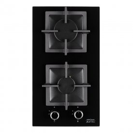 Варочная панель газовая Krona Calore 30 2 конфорки черная