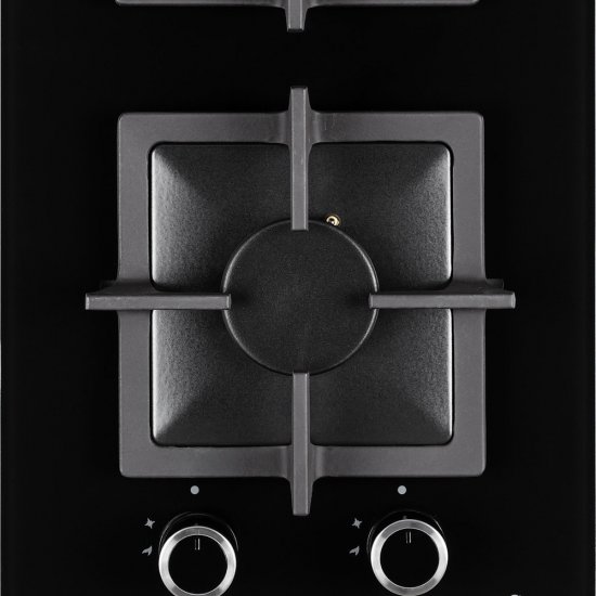 Варочная панель газовая Krona Calore 30 2 конфорки черная