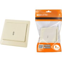 Одноклавишный выключатель TDM ELECTRIC Ильмень