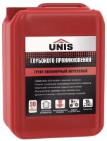 Грунтовка глубокого проникновения Unis 10 л