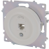 Телефонная розетка встраиваемая Onekey Florence RJ11, цвет белый