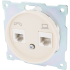Телефонная/компьютерная розетка встраиваемая Onekey Florence RJ11/RJ45 UTP cat 5e цвет бежевый