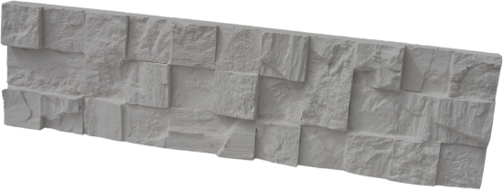 Камень искусственный Monte Alba Пикс Стоун белый 0.32м²