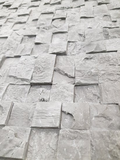 Камень искусственный Monte Alba Пикс Стоун белый 0.32м²