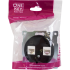 Розетка компьютерная двойная встраиваемая Onekey Florence RJ45 UTP cat 5e цвет чёрный