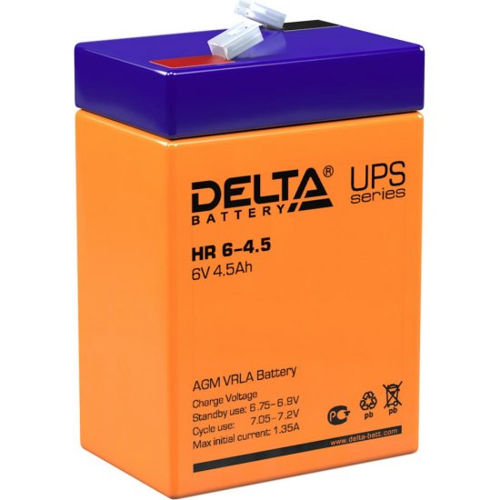 Аккумулятор DELTA HR 6-4.5