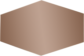 Зеркальная плитка Omega Glass NNLM72 сота 30x20 см глянцевая цвет бронза 1 шт.