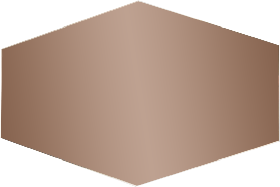 Зеркальная плитка Omega Glass NNLM72 сота 30x20 см глянцевая цвет бронза 1 шт.